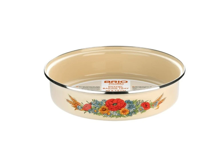 Tavă Brio Emailată  36x8 cm 